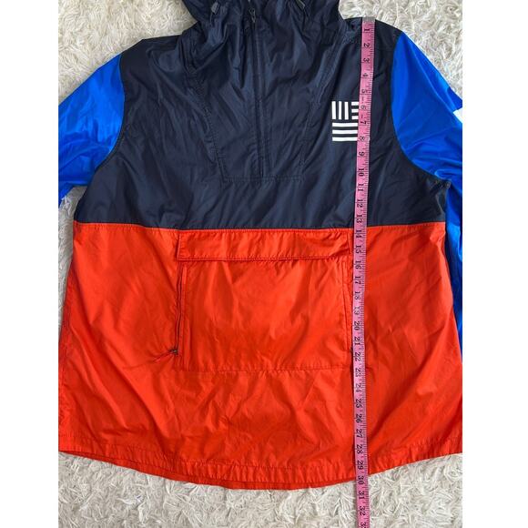 The North Face Women's Size XL Red White Blue USA Windwall Pullover #0493 - Picture 13 of 15